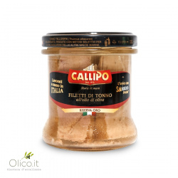 Filets de Thon Callipo à l'huile d'olive Riserva Oro 150 gr