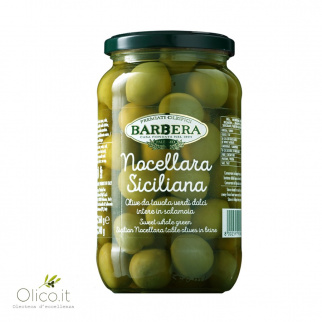 Olives Vertes "Nocellara Siciliana" en saumure