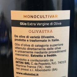 Huile Extra Vierge d'Olive Monovariétale Olivastra 500 ml