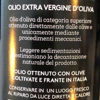 Huile d'Olive Extra Vierge Solo Gentile di Chieti 500 ml