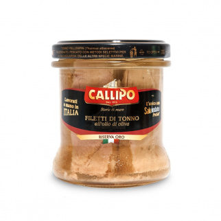 Callipo Thunfisch - Filets in Olivenöl Riserva Oro 150 gr