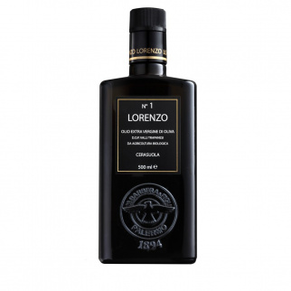 Organic Extra Virgin Olive Oil Lorenzo N° 1, PDO "Valli Trapanesi"