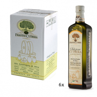 Huile d'Olive Extra Vierge Selezione Cutrera IGP Sicile 750 ml x 6