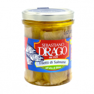Filets de Saumon à l'huile d'olive 200 gr
