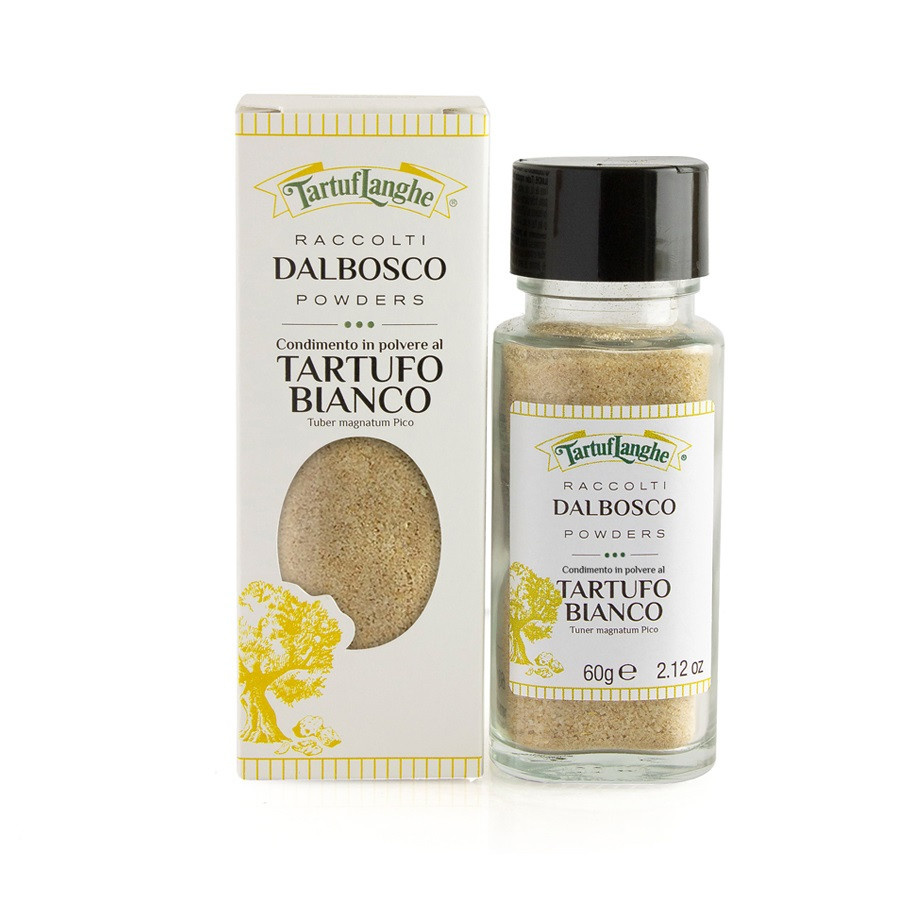 Polvo de Trufa Blanca Dalbosco Tartuflanghe 60 gr Piemonte