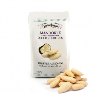 Salted almonds covered with truffle juice 50 gr