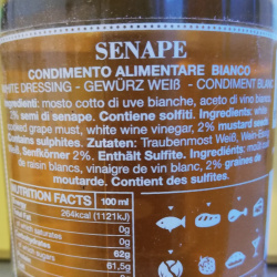 Condiment Blanc au Vinaigre et Grains de Moutarde