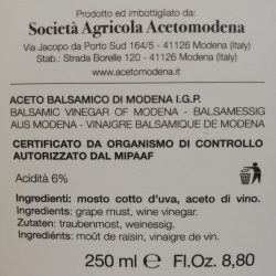 Vinaigre Balsamique de Modena IGP Goccia Argento