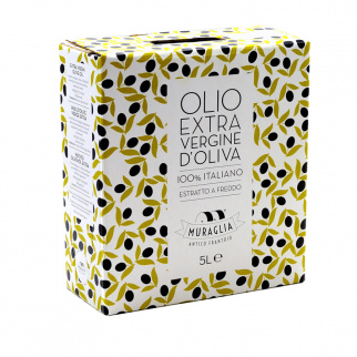 Muraglia Intense Fruity Extra Virgin Olive Oil Bag in Box 5 lt